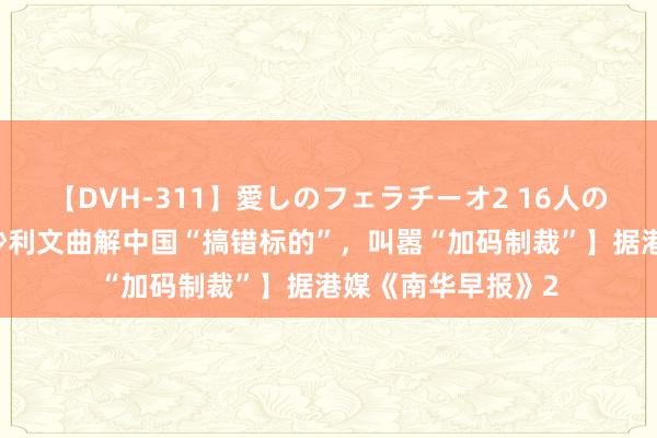 【DVH-311】愛しのフェラチーオ2 16人のザーメン中毒 【沙利文曲解中国“搞错标的”，叫嚣“加码制裁”】据港媒《南华早报》2