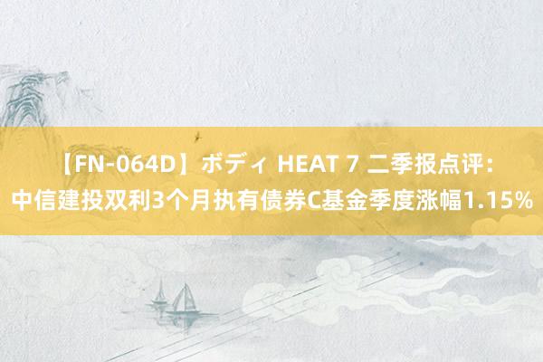 【FN-064D】ボディ HEAT 7 二季报点评：中信建投双利3个月执有债券C基金季度涨幅1.15%